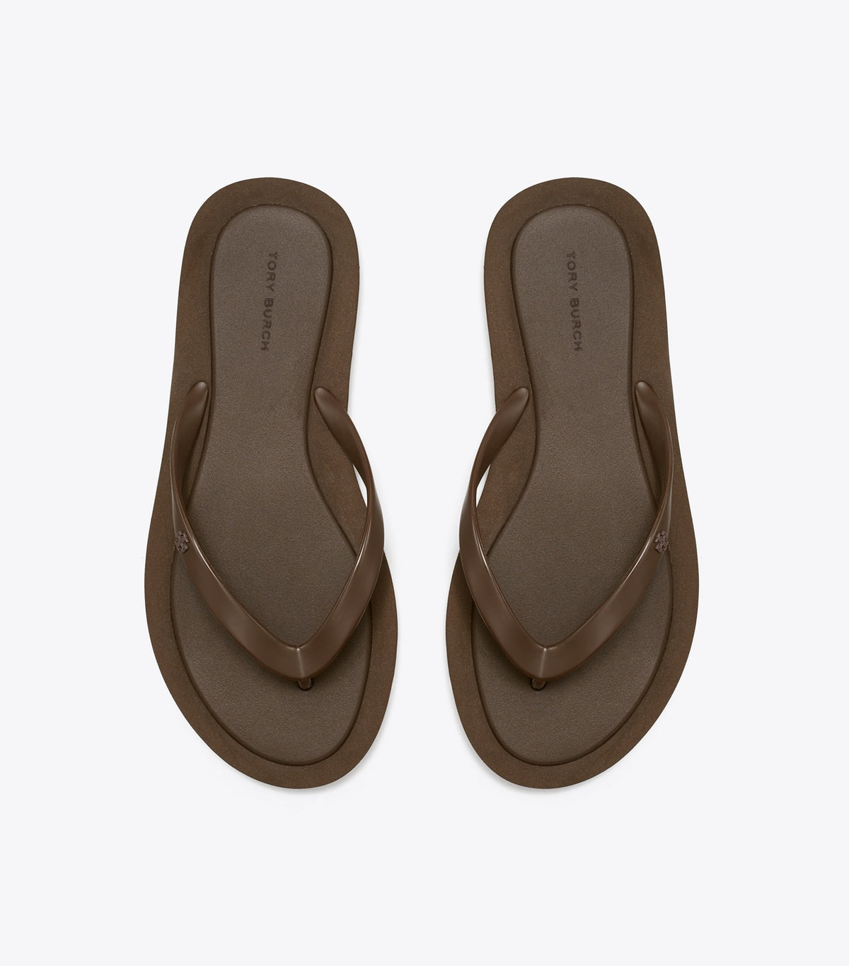 Kira Padded Flip-Flop - Dark Cocoa / Dark Cocoa | Tory Burch Best Price