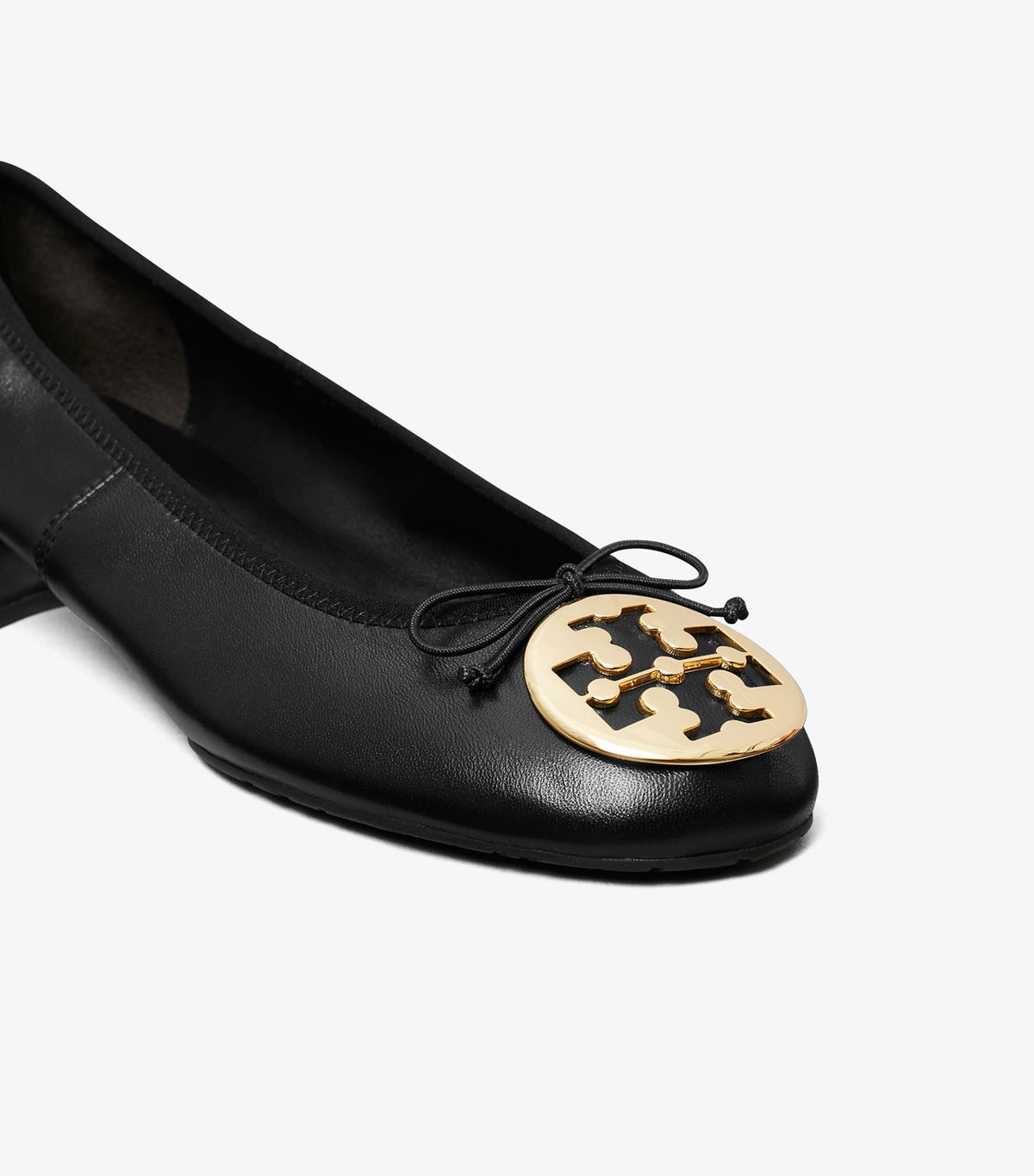 Reva Heeled Ballet - Perfect Black / Gold | Tory Burch Hot Sale