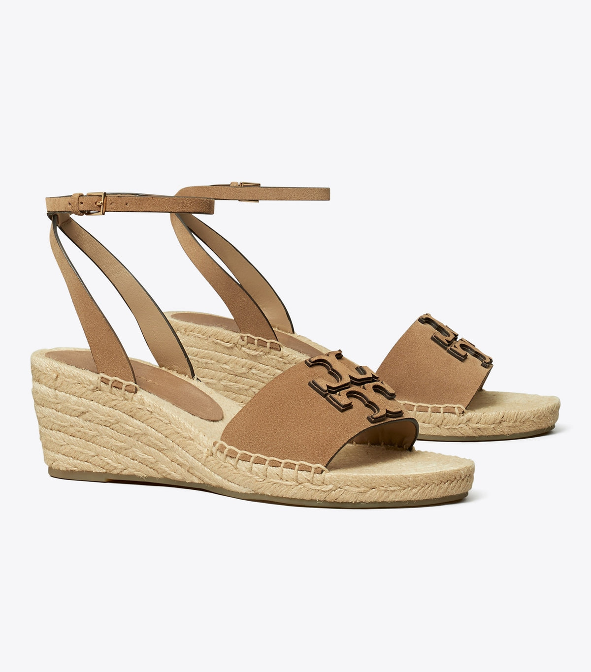 Ines Espadrille Wedge - Ceramic Taupe | Tory Burch New