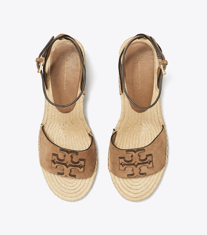 Ines Espadrille Wedge - Ceramic Taupe | Tory Burch New