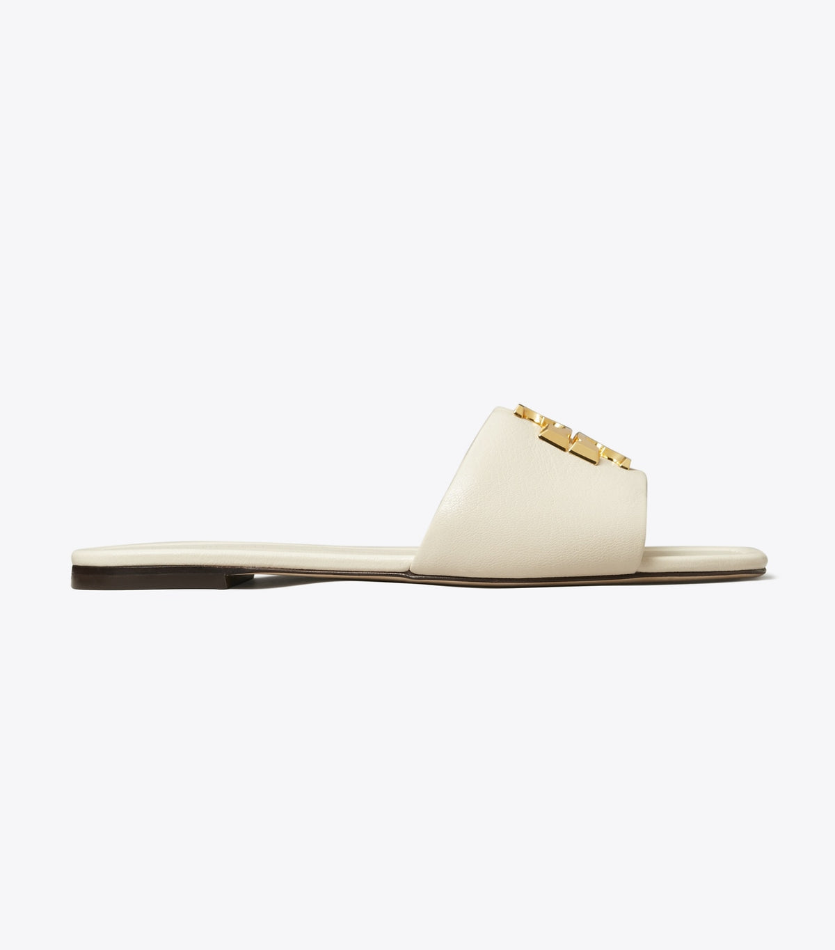 Eleanor Slide - Light Cream / Gold | Tory Burch Smart Buy