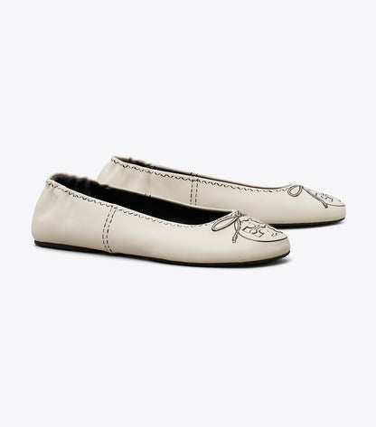 Reva Travel Ballet - New Cream | Tory Burch Hot Sale