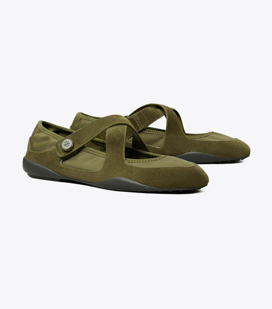 Romy Sport Mary Jane - Dark Ivy / Dark Ivy | Tory Burch Customer Favorite