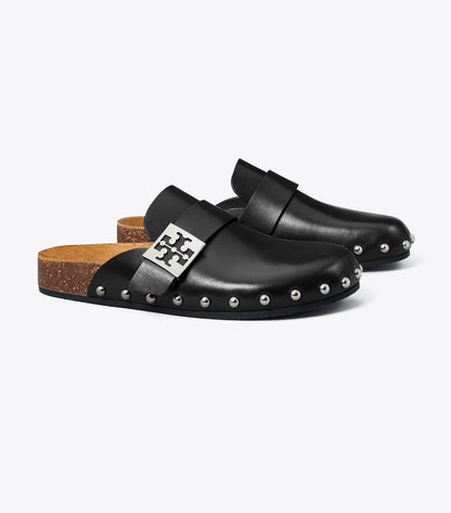 Mellow Studded Mule - Perfect Black | Tory Burch Discount