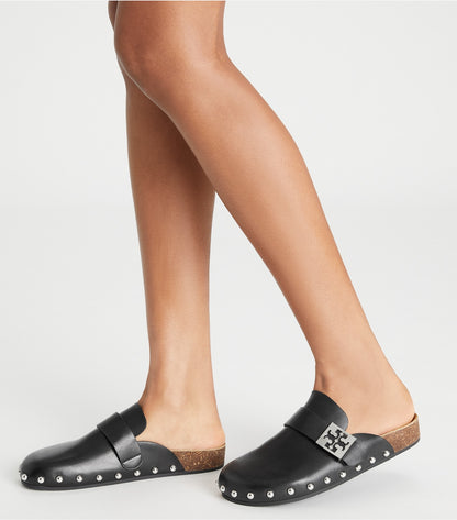 Mellow Studded Mule - Perfect Black | Tory Burch Discount