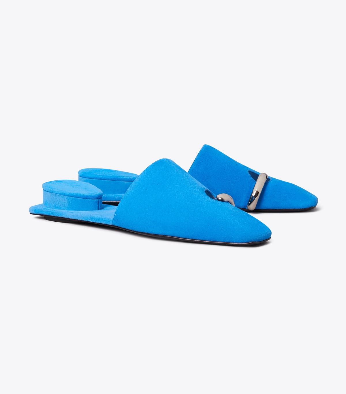 Pierced Mule - Deep Blue | Tory Burch Exclusive