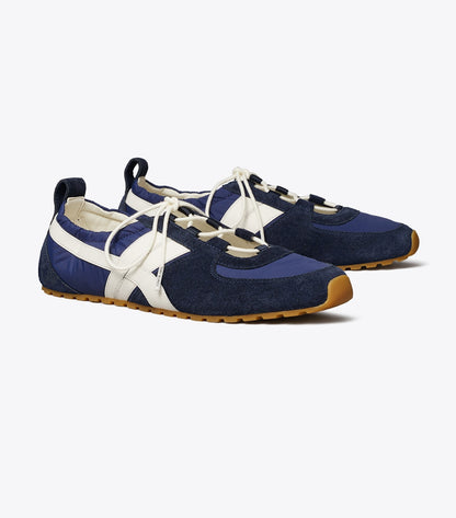 Hank Ballet Sneaker - Tory Navy / Cream / Tory Navy | Tory Burch Sale