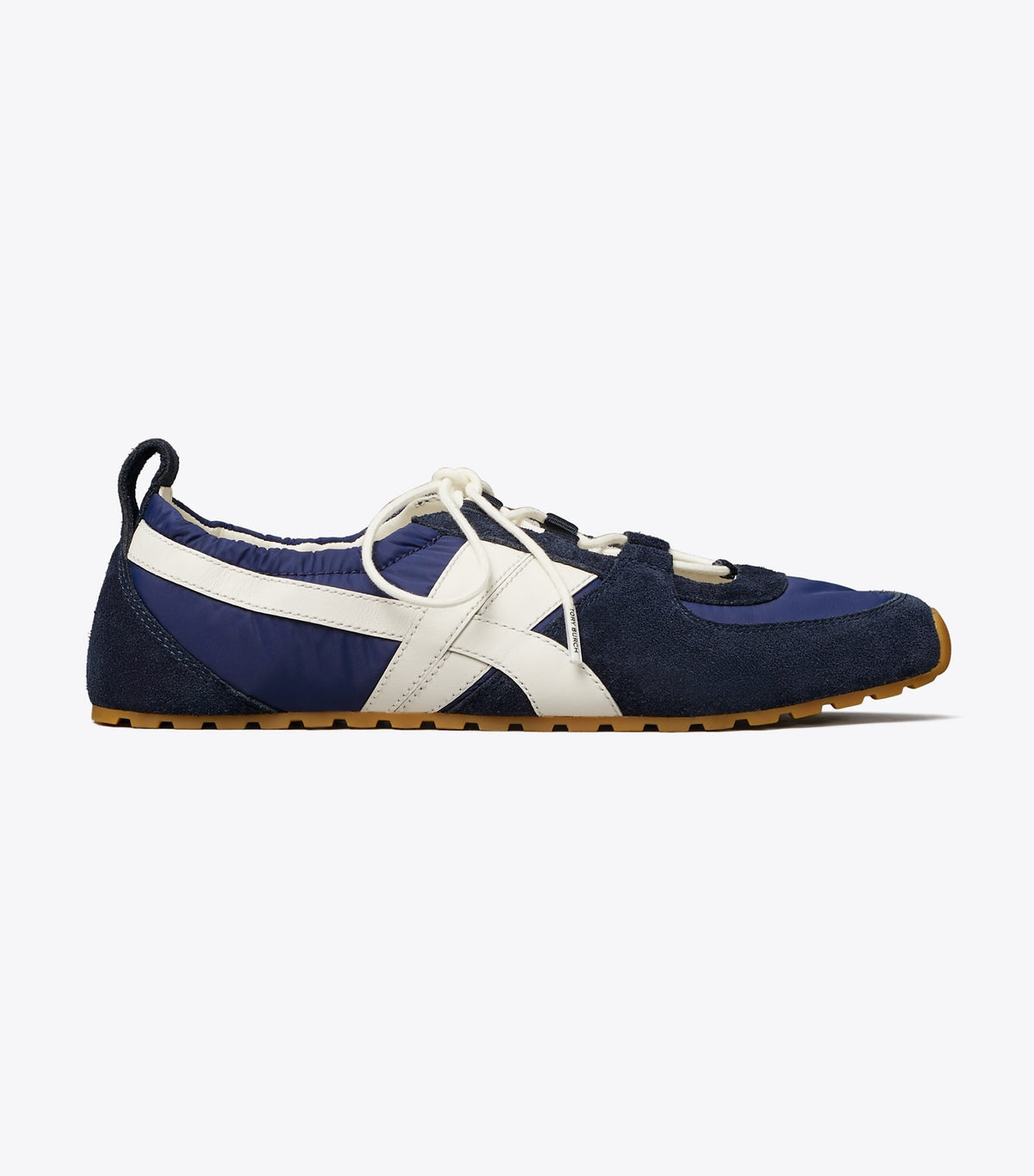 Hank Ballet Sneaker - Tory Navy / Cream / Tory Navy | Tory Burch Sale