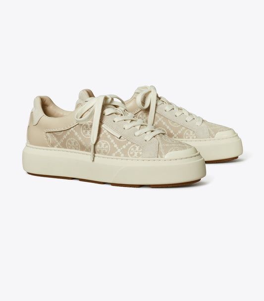 T Monogram Ladybug Sneaker - Birch / New Cream / Calcare | Tory Burch Customer Favorite
