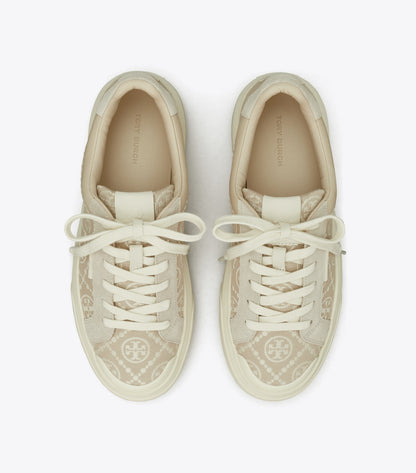 T Monogram Ladybug Sneaker - Birch / New Cream / Calcare | Tory Burch Customer Favorite
