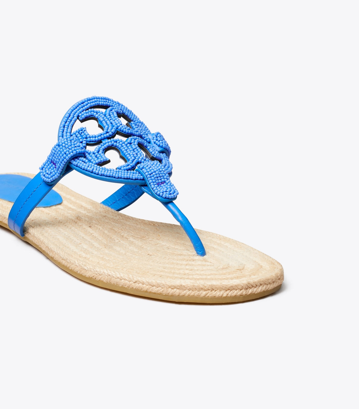 Miller Beaded Espadrille - Deep Blue | Tory Burch Premium