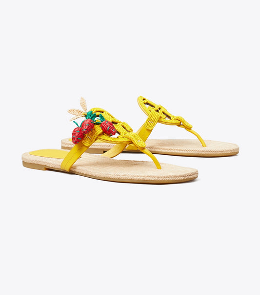 Miller Beaded Espadrille - Polline | Tory Burch Signature