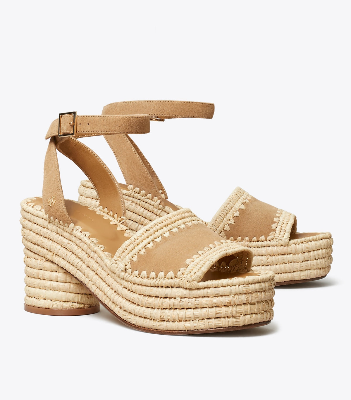 Woven Platform Sandal - Grain | Tory Burch Best Seller
