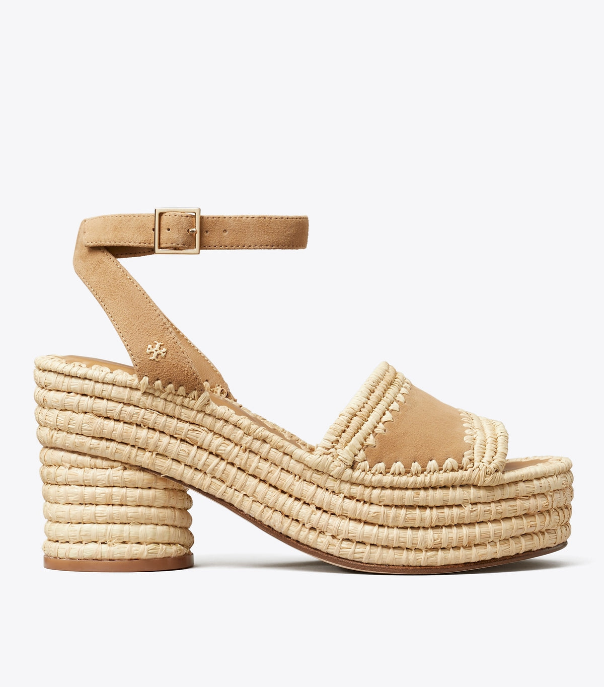 Woven Platform Sandal - Grain | Tory Burch Best Seller