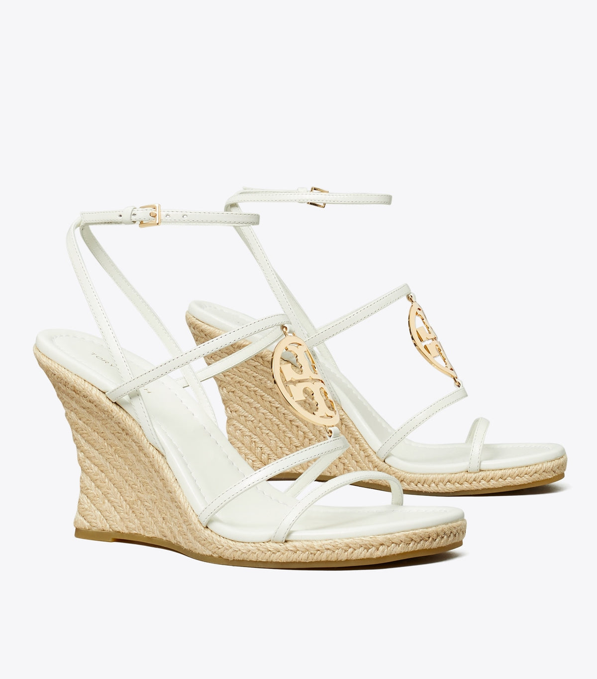 Miller Capri Espadrille Wedge - Cream / Gold | Tory Burch Premium