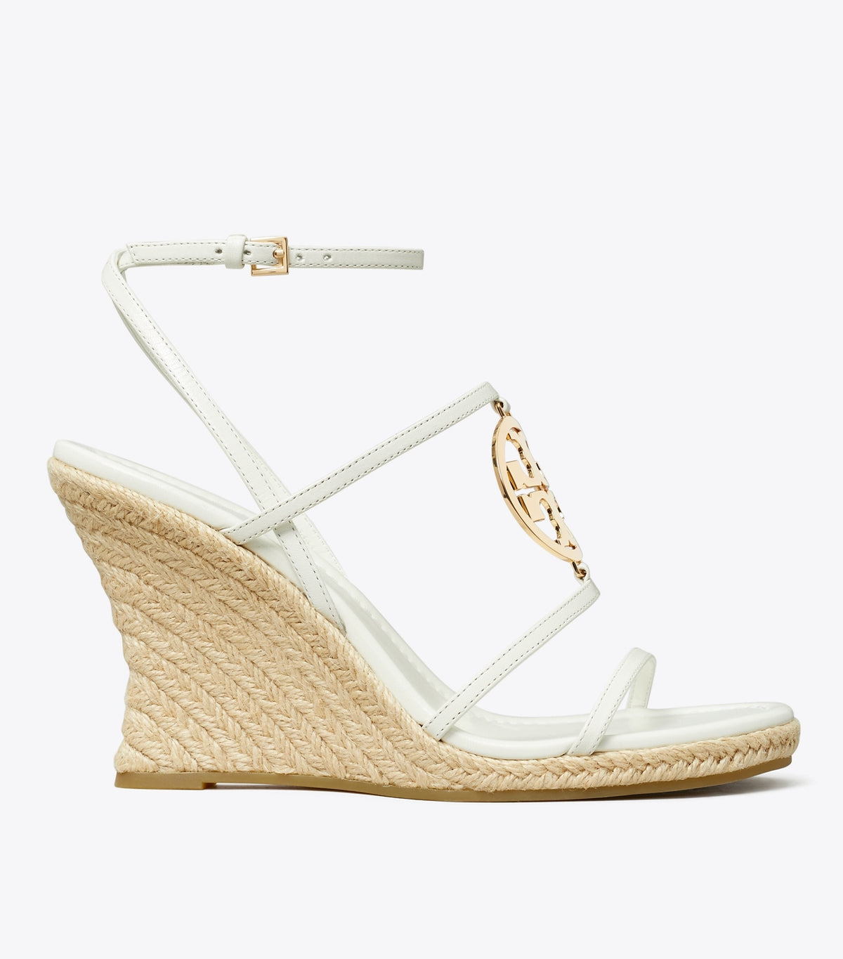 Miller Capri Espadrille Wedge - Cream / Gold | Tory Burch Premium