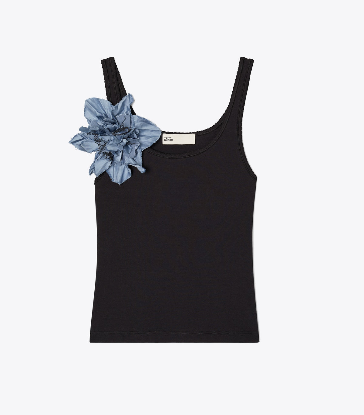 Tank Top - Black / Blue | Tory Burch Best Seller