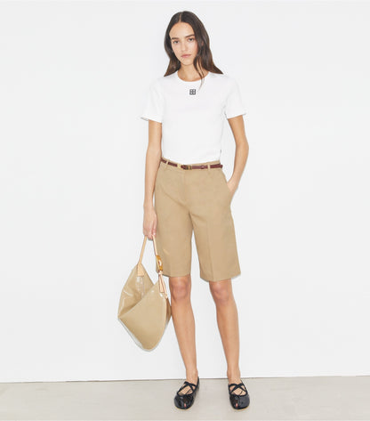Bermuda Golf Short - Pale Teak | Tory Burch Premium