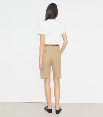 Bermuda Golf Short - Pale Teak | Tory Burch Premium