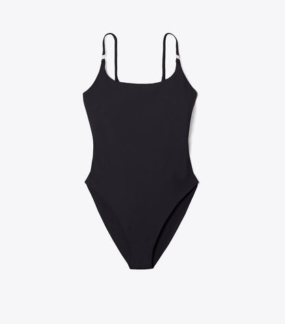 Solid Swimsuit - Black | Tory Burch Trending