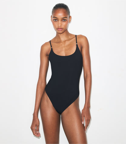 Solid Swimsuit - Black | Tory Burch Trending