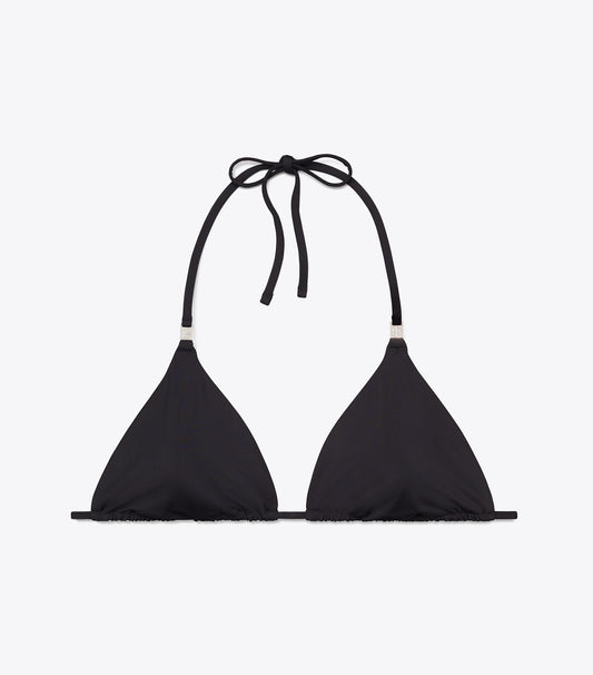 Solid Bikini Top - Black | Tory Burch Sale