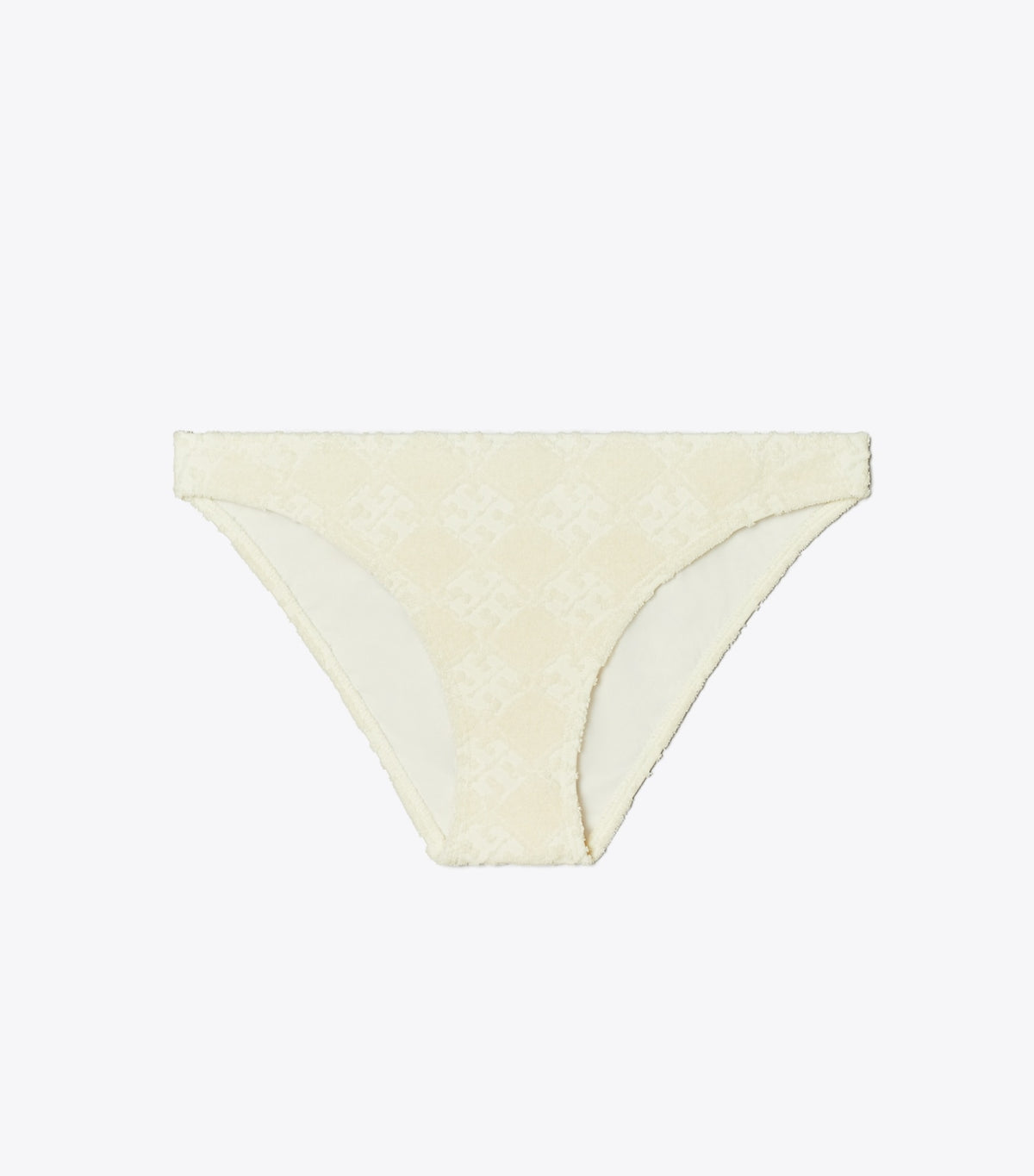 Terry Logo Bikini Botttom - New Ivory | Tory Burch Quality