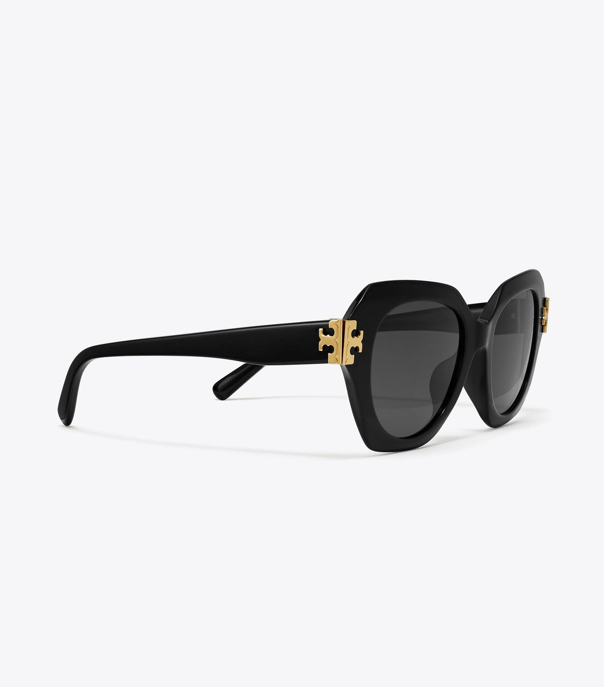 Eleanor Cat-Eye Sunglasses - Black/Dark Grey | Tory Burch Value