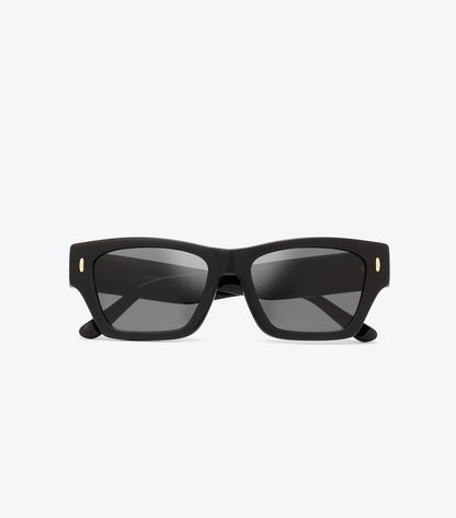 Miller Geometric Sunglasses - Black | Tory Burch Smart Buy