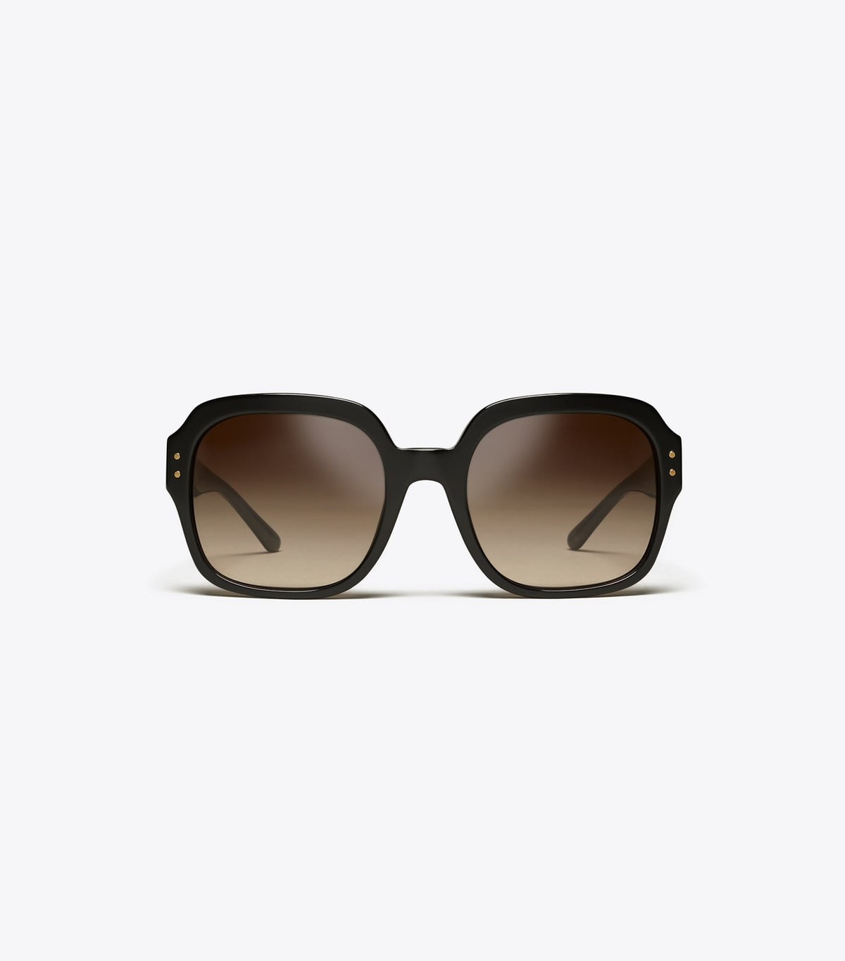 Oversized Square Logo Sunglasses - Black | Tory Burch Everyday