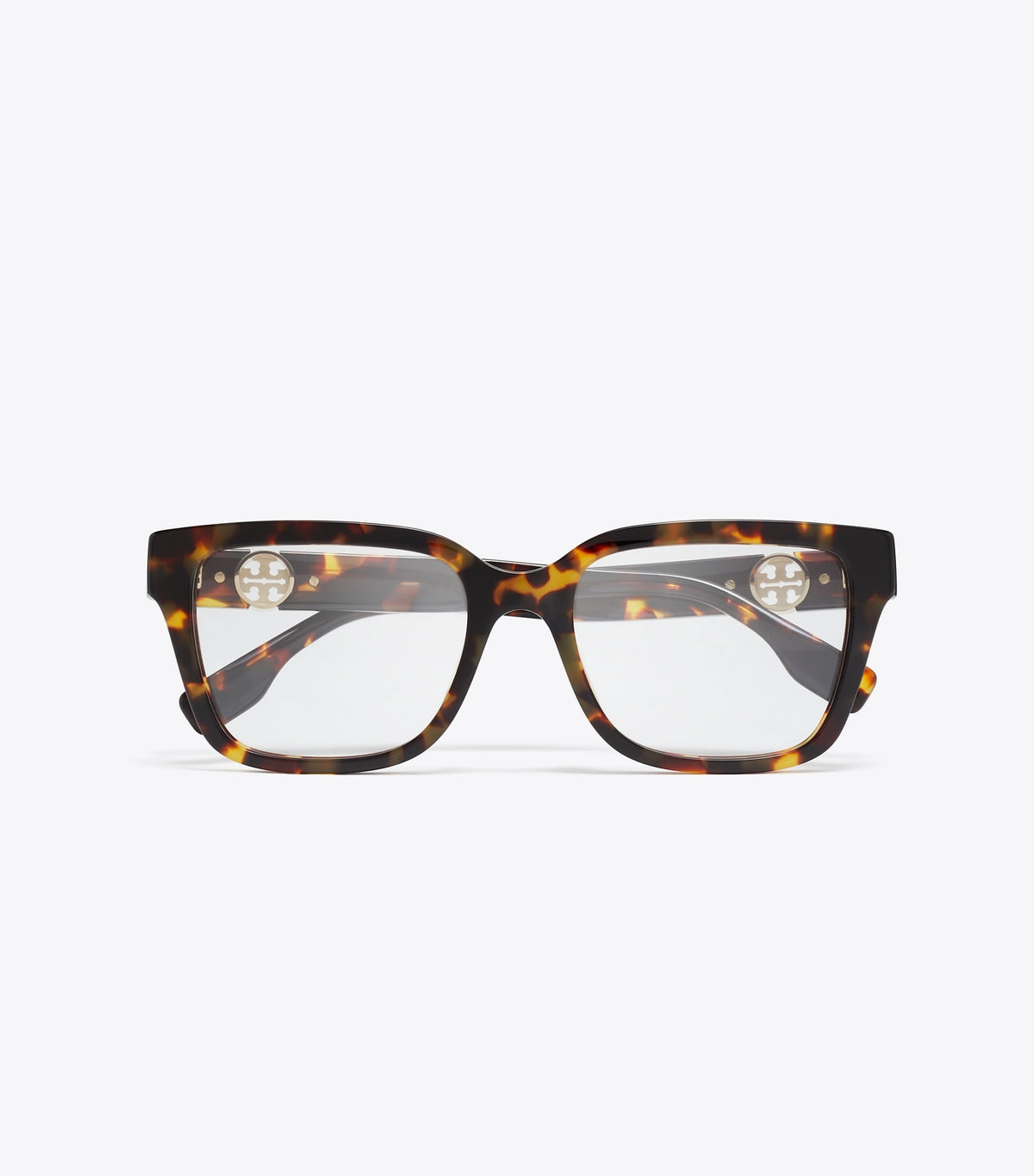 Miller Square Eyeglasses - Dark Tortoise | Tory Burch New