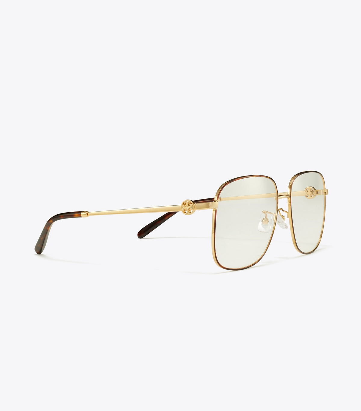 Miller Metal Square Eyeglasses - Gold | Tory Burch Everyday