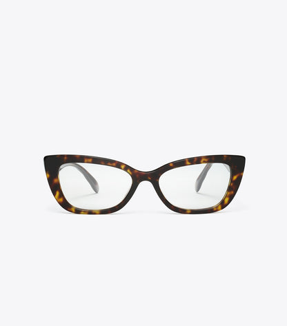Kira Cat-Eye Eyeglasses - Dark Tortoise | Tory Burch Deals