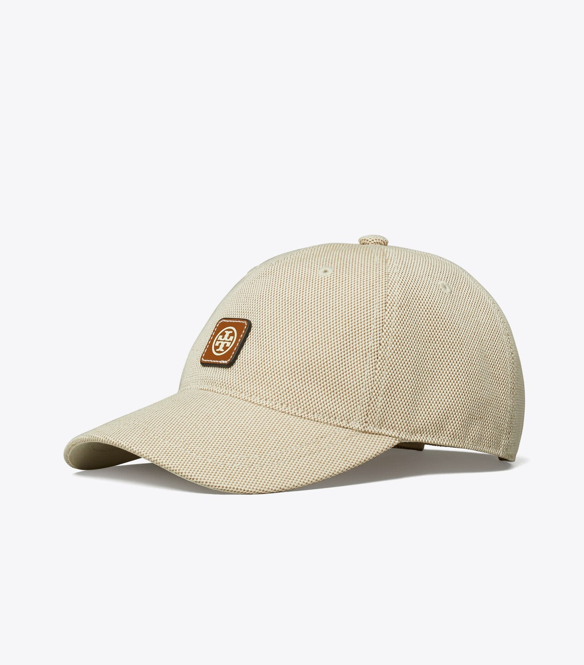Canvas Logo Cap - Natural Brown | Tory Burch Premium