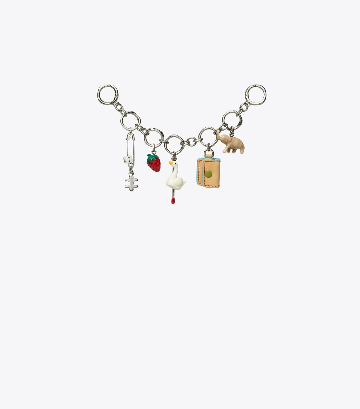 Swan Multi-Charm Bag Chain - Multi | Tory Burch Top Pick