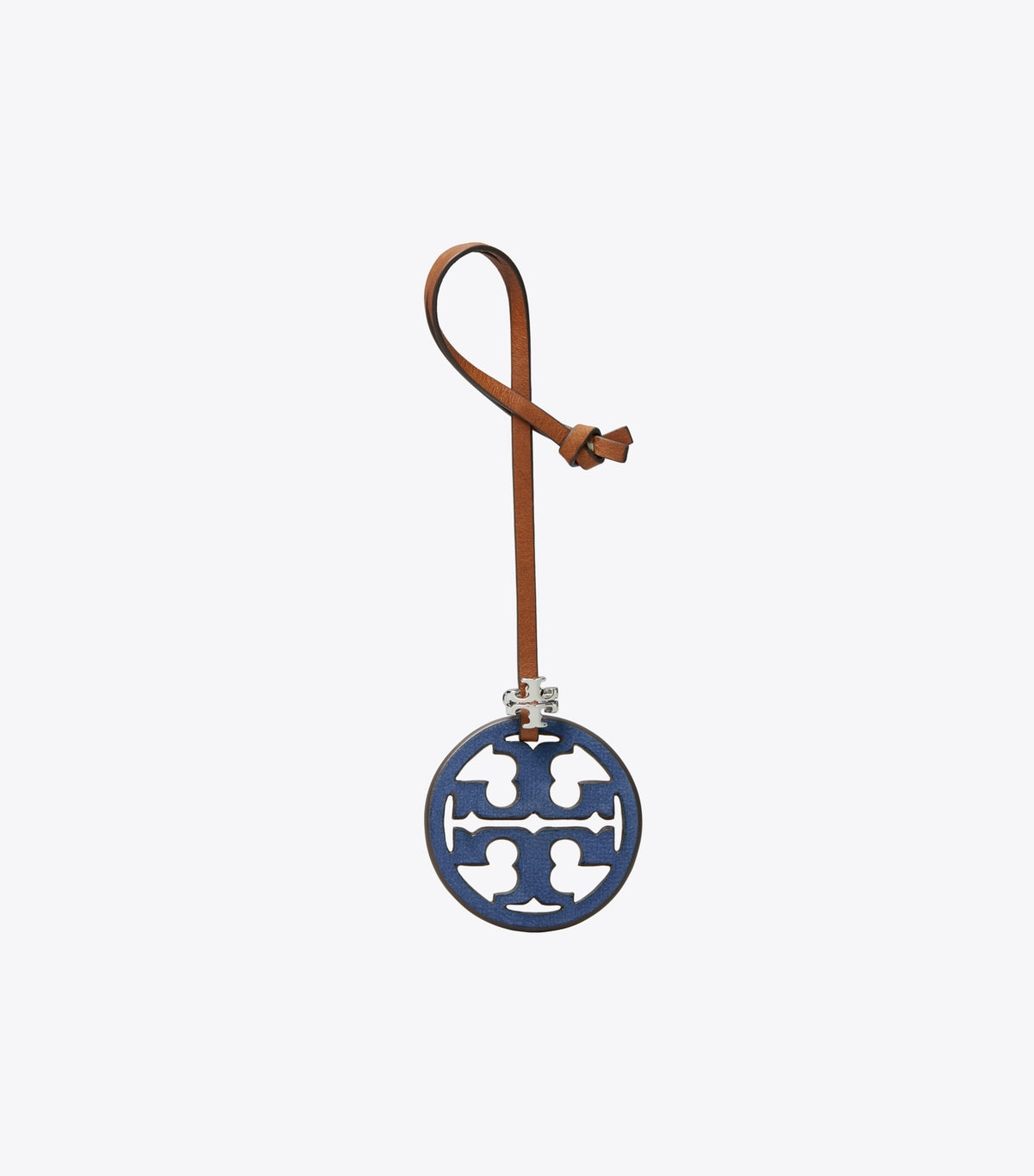 Miller Logo Bag Charm - Soft Blue | Tory Burch Special Offer