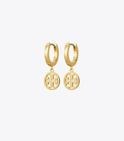 Icon Huggie Hoop Earrings - Tory Gold | Tory Burch Best Price