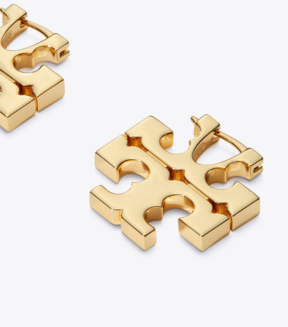 Icon Hoop Earrings - Tory Gold | Tory Burch Best Price
