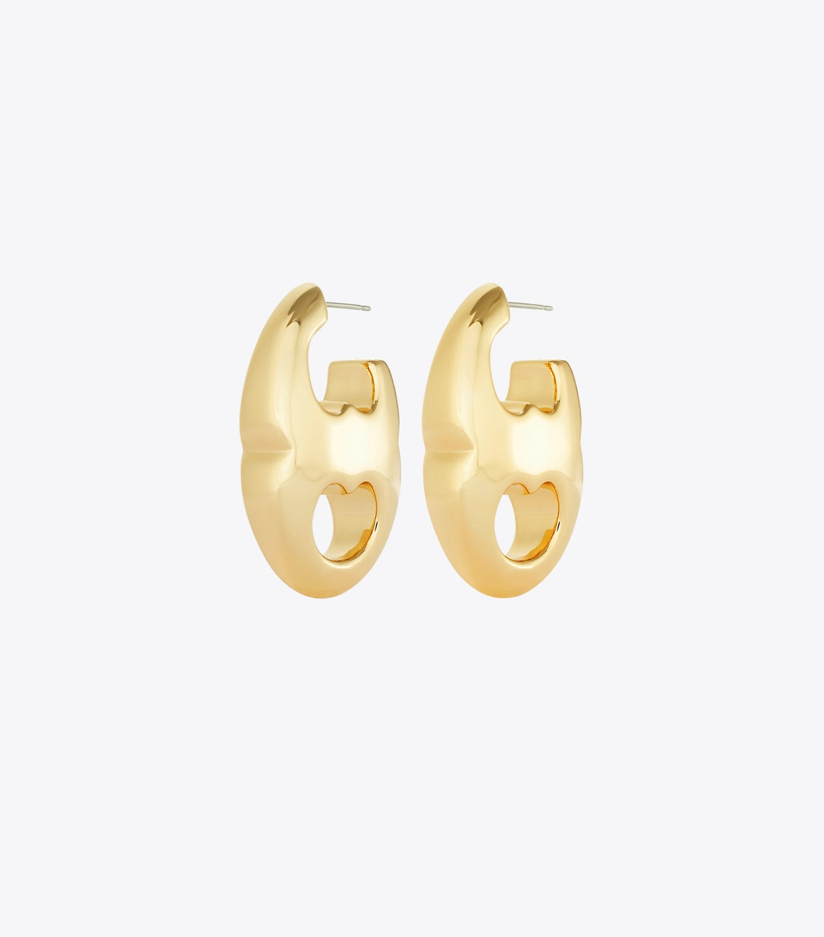 Gemini Link Earrings - Light Brass | Tory Burch Popular