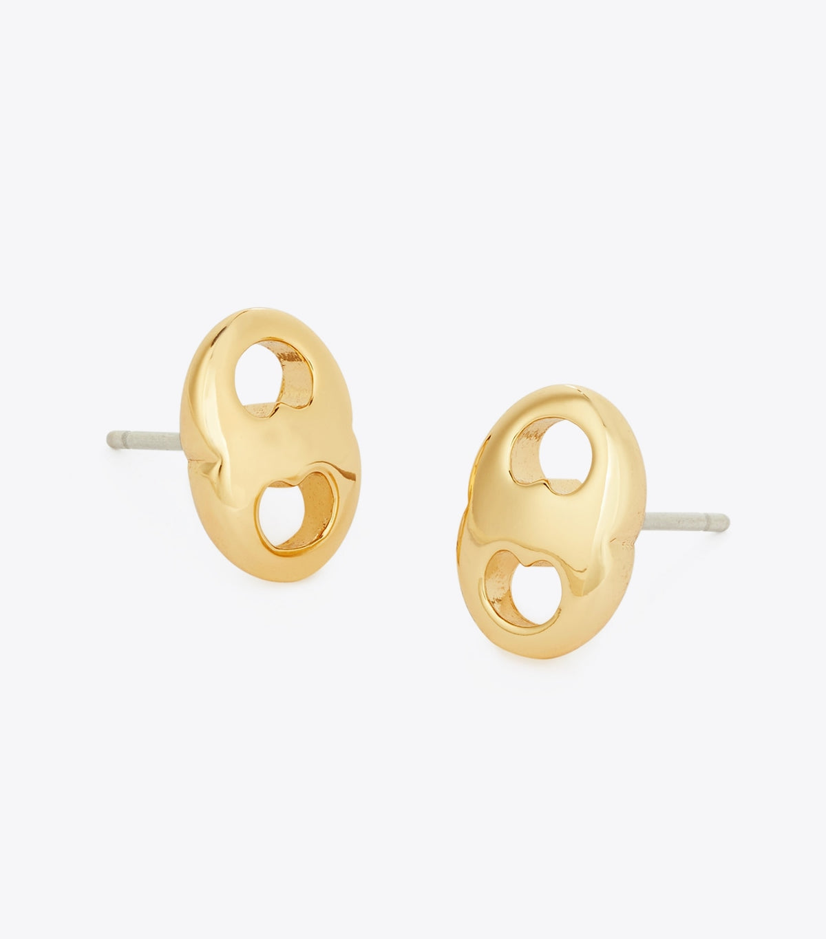 Gemini Stud Earrings - Light Brass | Tory Burch Great Value