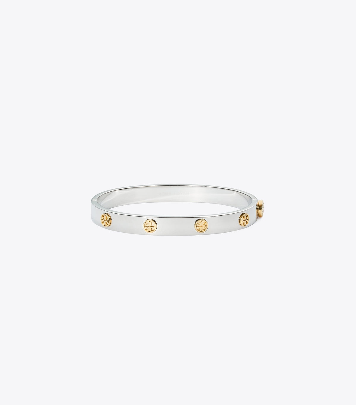 Icon Hinge Bracelet - Tory Silver / Tory Gold | Tory Burch Premium