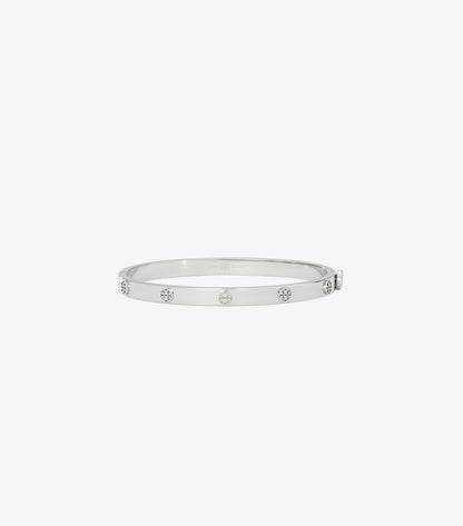 Icon Thin Hinge Bracelet - Tory Silver | Tory Burch Best Price