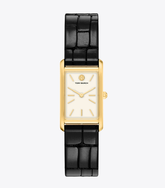 Slim Eleanor Watch - Ivory/Gold/Black | Tory Burch Popular