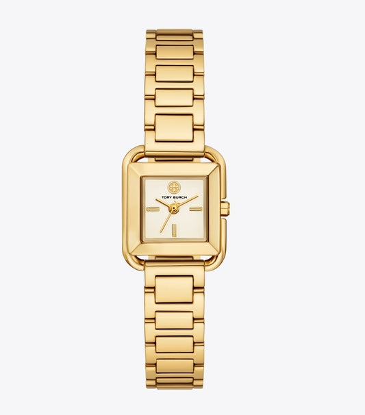 Small Kira Watch - Ivory/Gold | Tory Burch Quality