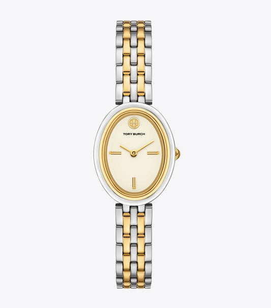 Oval Watch - Two-Tone | Tory Burch Everyday