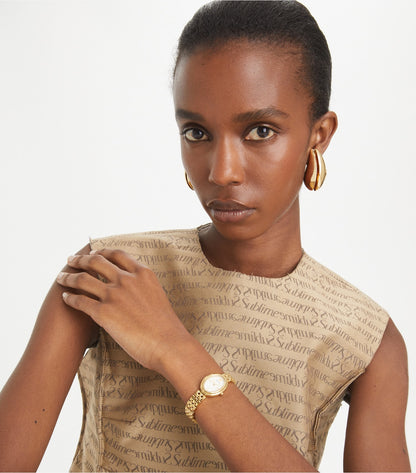 Oval Watch - Gold | Tory Burch New