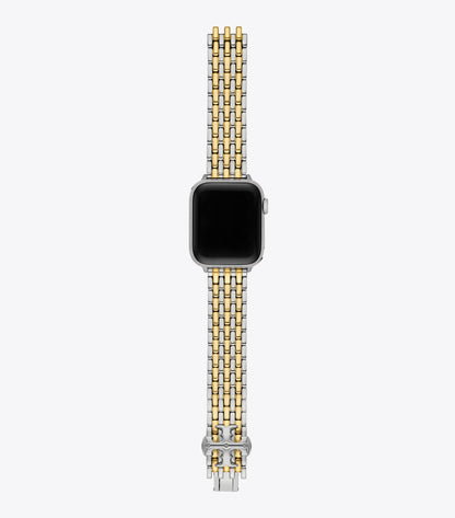 Eleanor Band for Apple Watch® - Two-Tone | Tory Burch Signature