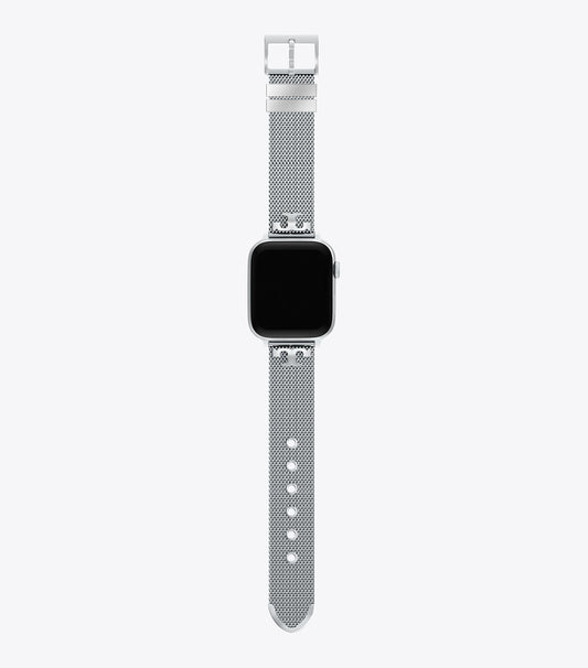 Kira Band for Apple Watch® - Silver | Tory Burch Everyday