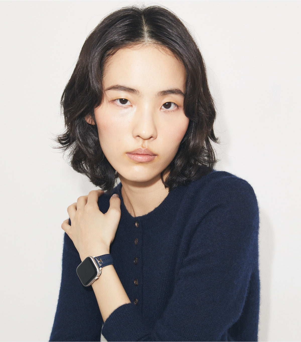 Kira Band for Apple Watch® - Navy | Tory Burch Recommended