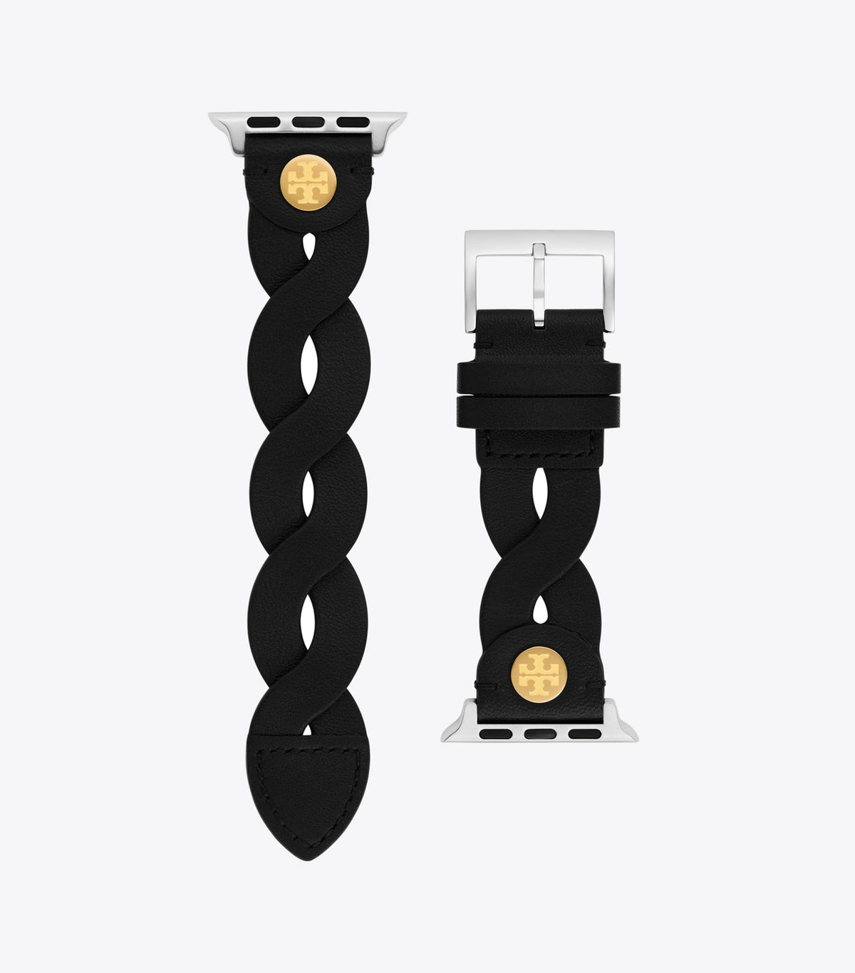 Miller Braided Band for Apple Watch® - Black | Tory Burch Everyday